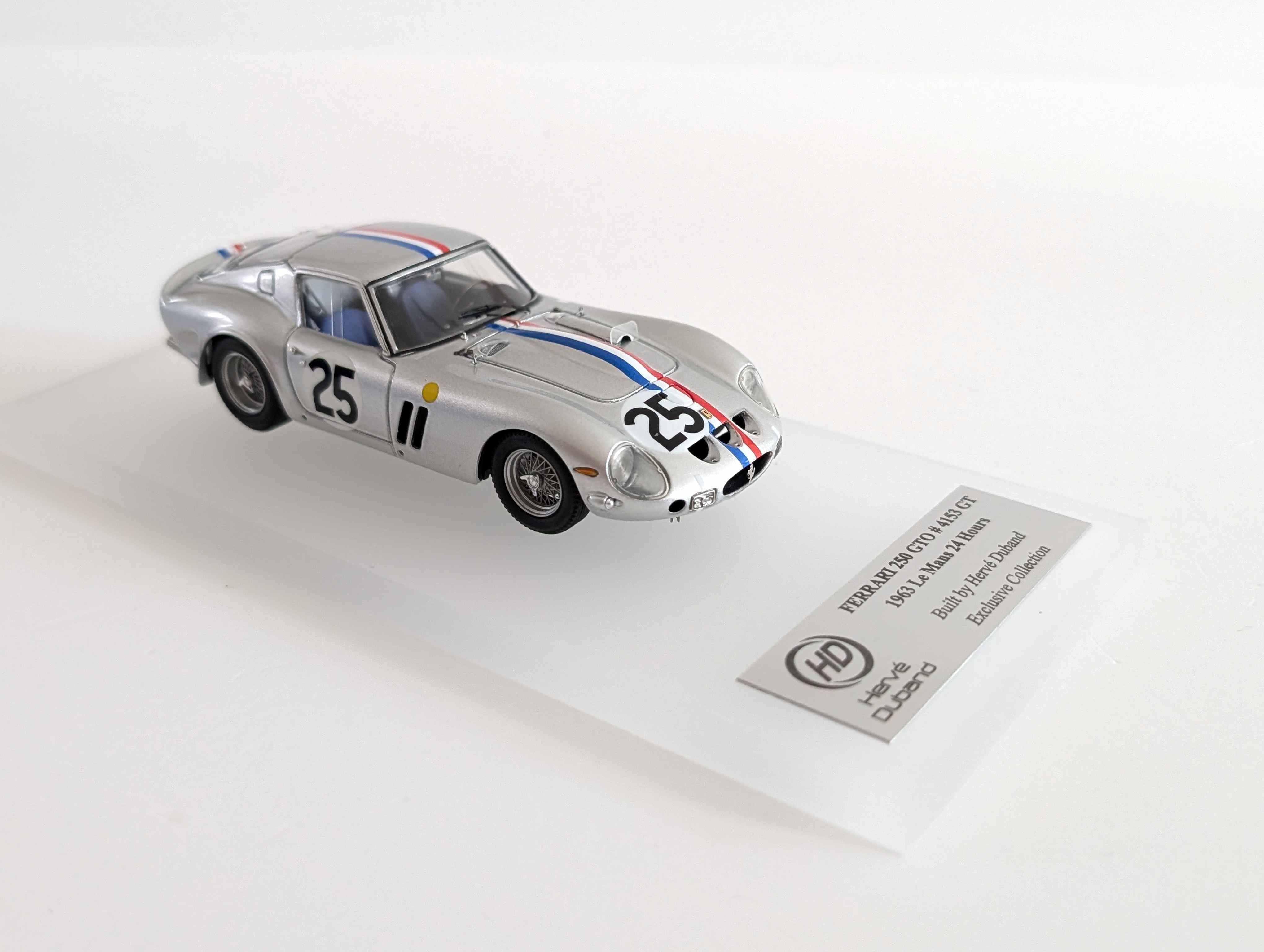 H. Duband : Ferrari 250 GTO #4153 le mans 1963
